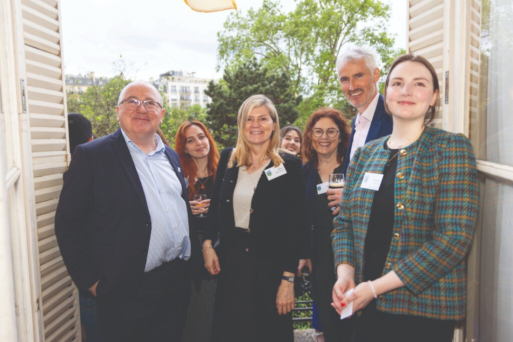 Alumni Chapter Representatives at the alumni event in Paris, May 2024.