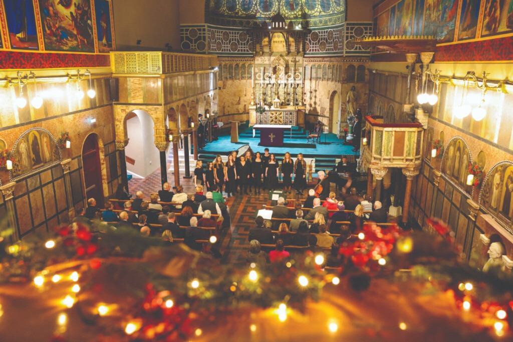 The Choir at Newman University Church.