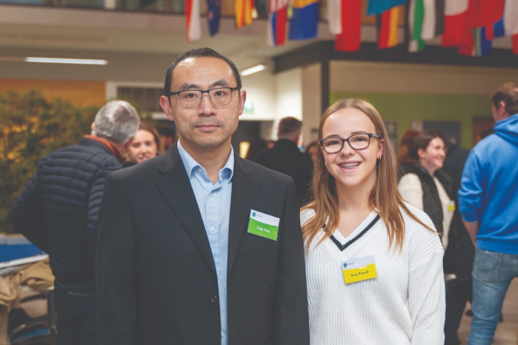 Mentor Ying Tang, MBS, Head of IT at Health Services Staff Credit Union (HSSCU) with mentee, Kate Purcell, BComm student. 