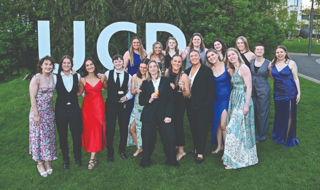 UCD Women’s Rugby Club members.