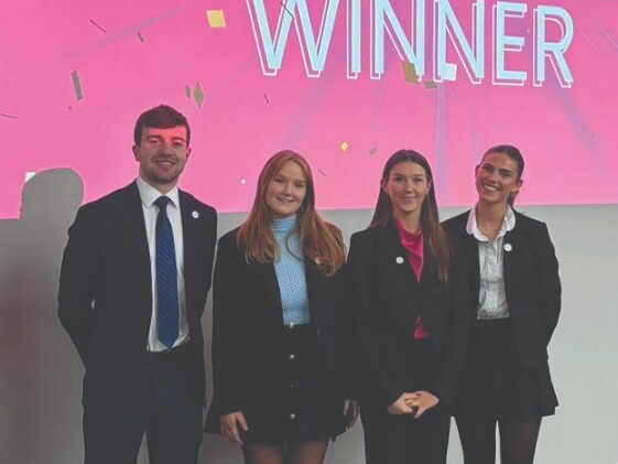 UCD Quinn School students won the first Hult Prize Competition, held at UCD. 