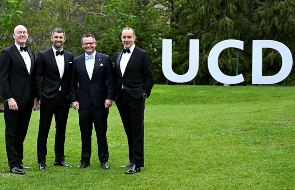 Conor O’Dwyer, Partner, EY, Rob Kearney, Rob Henson, Partner, EY, and Aidan Lawlor, Partner EY.