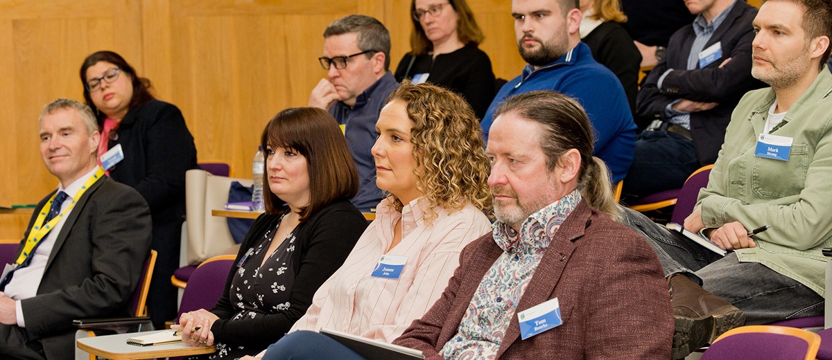 Audience at the UCD Impact Makers Summit