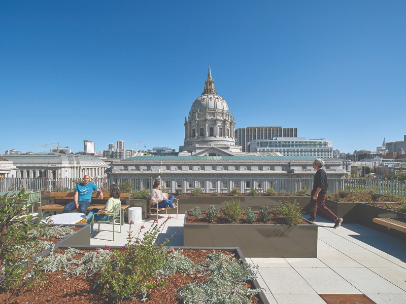 The Kelsey has two buildings in San Francisco, providing 227 homes. The aesthetic standard of The Kelsey’s developments is high: “There’s dignity in good design," says Micaela.