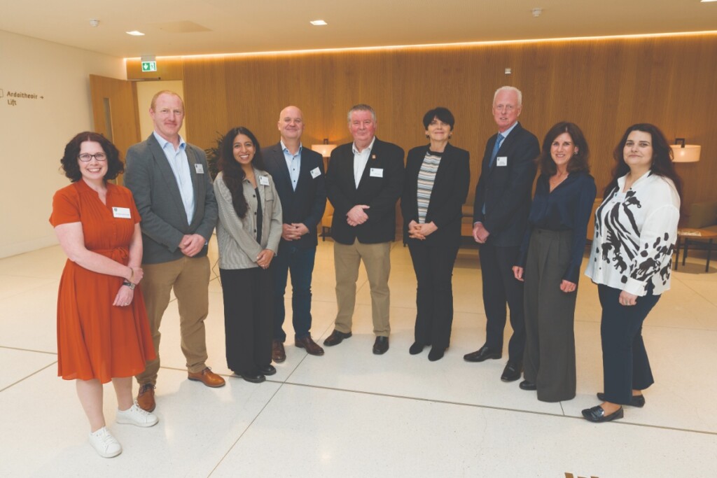 10th Anniversary Speakers: Dr Rebecca Corrigan, Prof. Barry McMahon, Dr Sara Dada, Prof. Tony Holohan, Dr Mike Ryan, UCD President, Prof. Orla Feely, Prof. Michael Keane, Emily Hourican, Dr Ana Pereira Doval.