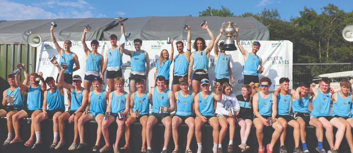UCD Rowing Club at the Irish Rowing Championships.