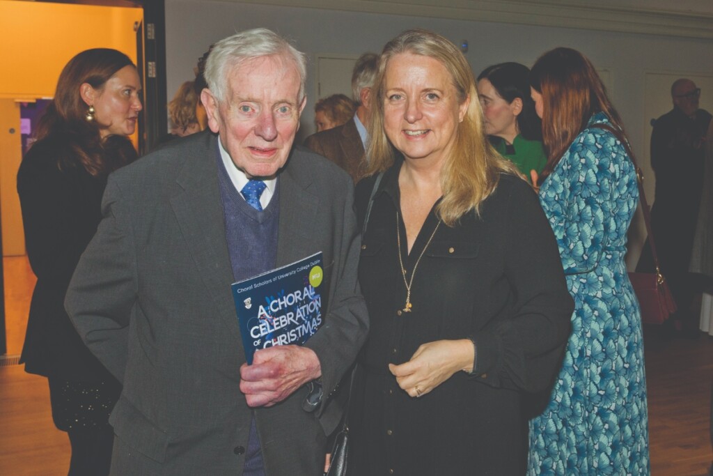 Dr Tony Scott and Elizabeth Duffy.
