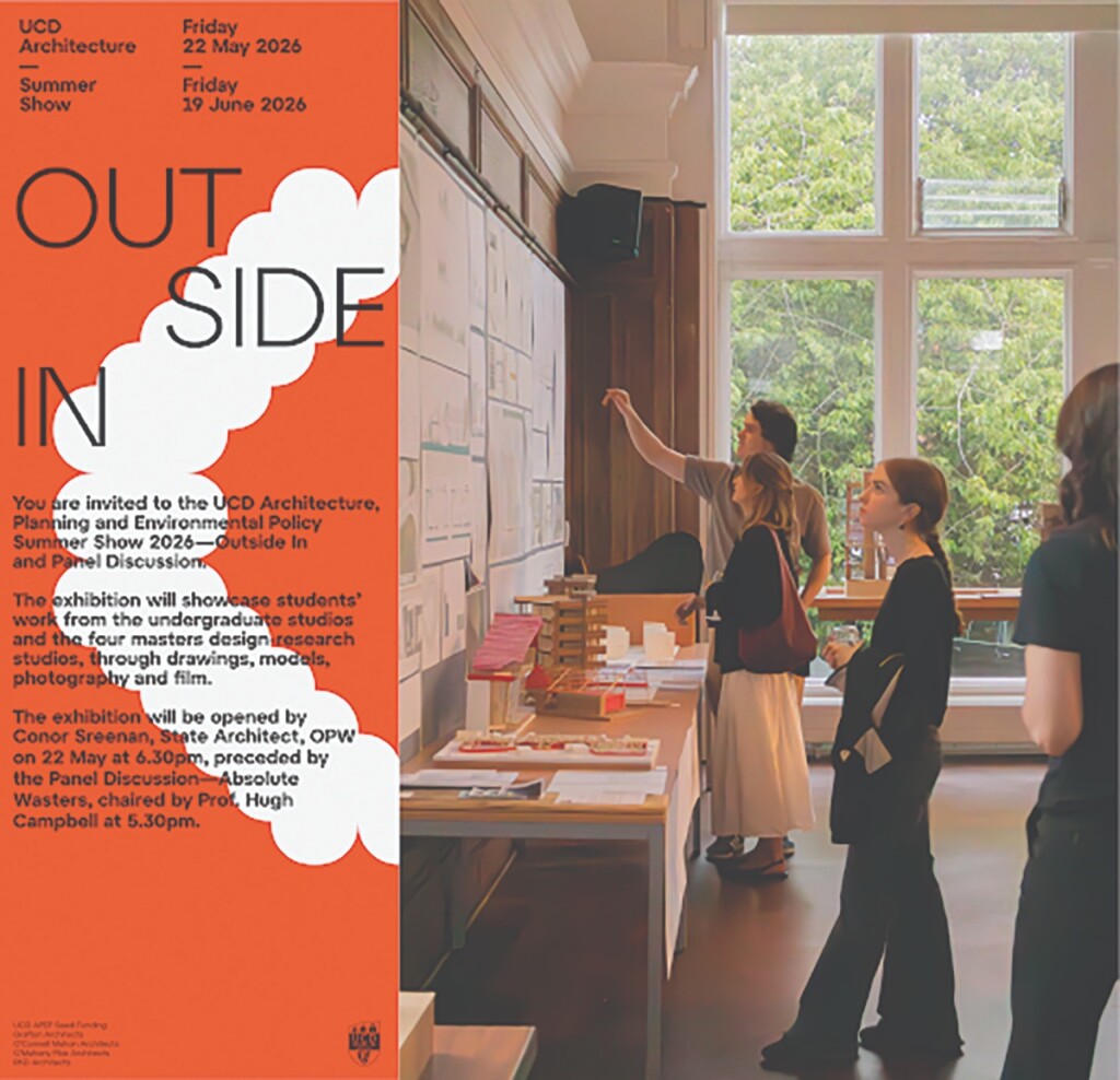 Architecture end-of-year show.