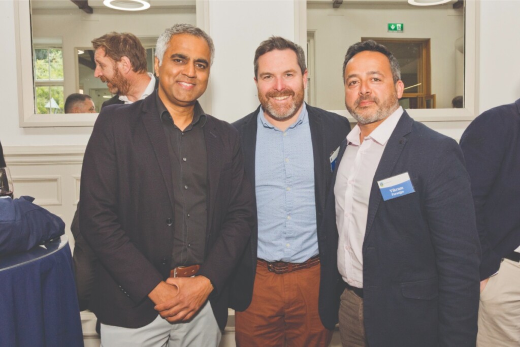 Dr Prag Sharma, Jeff O’Brien and Vikram Paranjpe.