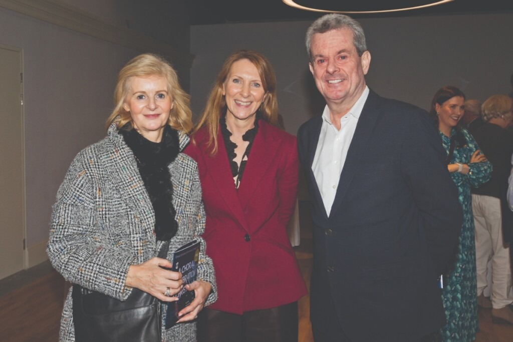 Maeve O'Rourke, Triona McCormack, UCD Vice-President for Strategy and External Engagement, and Feargal O'Rourke.