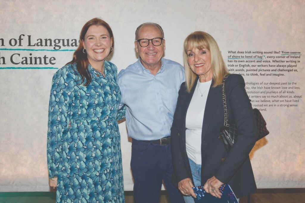 Thelma Harris, Director of Development, UCD Foundation, Billy Dempsey, and Ita Cadwell.