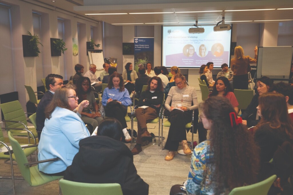 Alumni generously volunteered their time and expertise.