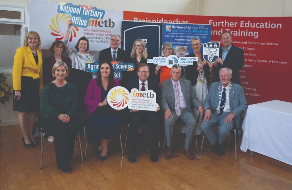 Minister for Further and Higher Education, Research, Innovation and Science, James Lawless TD, pictured at the Louth and Meath Education and Training Board (LMETB), officially launching the new Tertiary Degree in Agricultural Science.