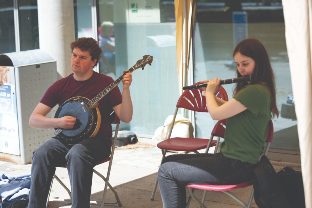 Traditional music from UCD students.