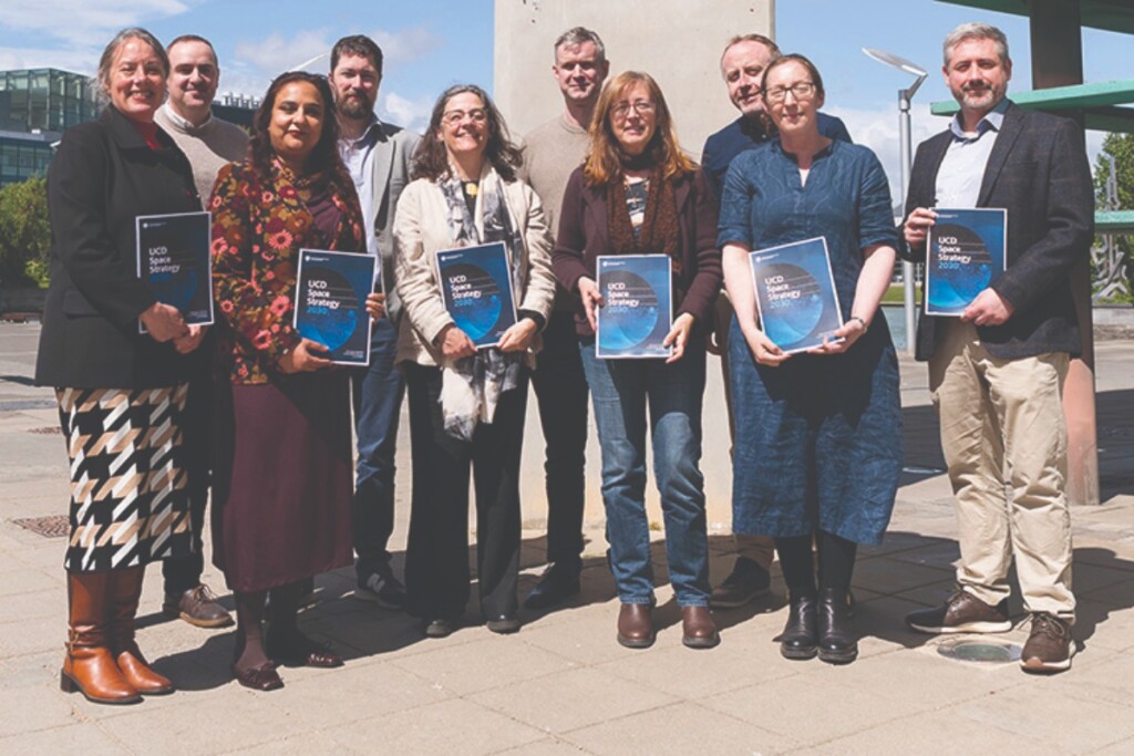 VPRII Prof. Kate Robson Brown, Dr Nicholas Brereton, Dipti Pandya, Assoc. Prof. Morgan Fraser, Prof. Lorraine Hanlon, Dr David McKeown, Prof. Michela Bertolotto, Dr Ronan Wall (Réaltra), Prof. Sheila McBreen, and Dr Kevin Murphy.