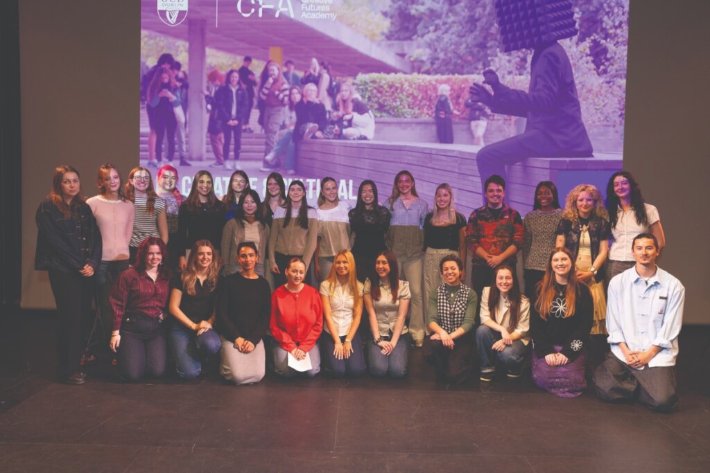 1. BA Creative & Cultural Industries Class of 2026 at their end of year showcase.