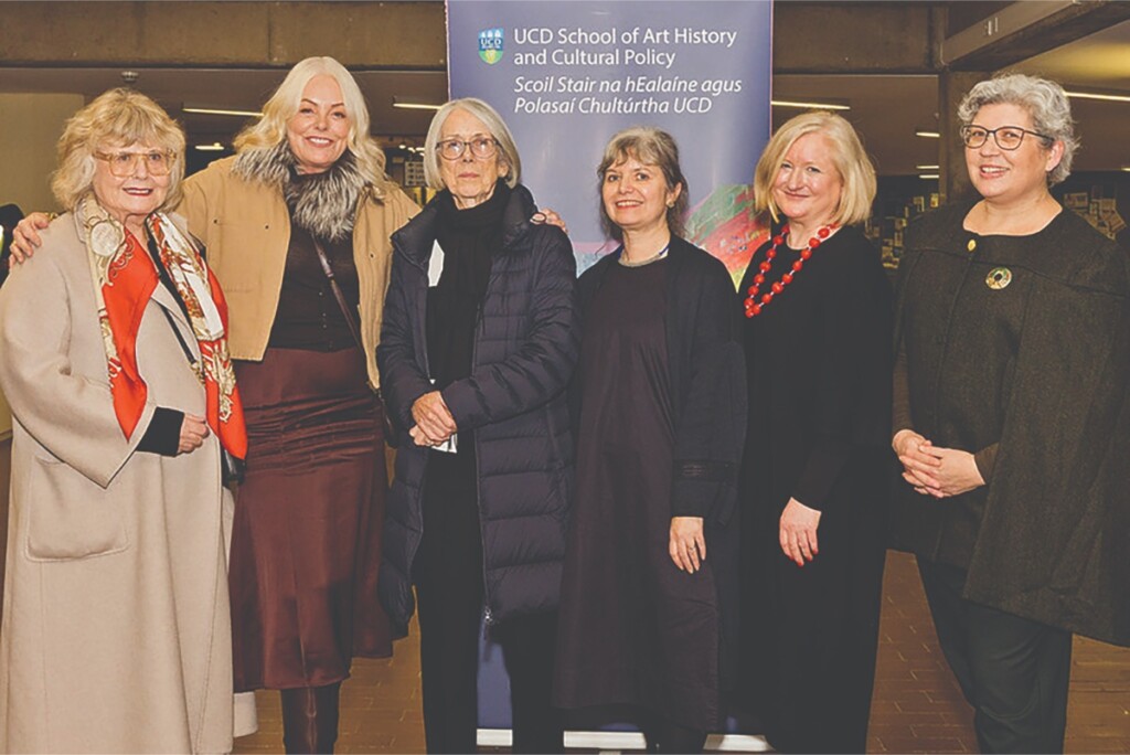 Maeve Valentine, Dr Susan Storey, Prof. Emerita Paula Murphy, Associate Prof. Roisin Kennedy, Carla Briggs, Prof. Emily Mark-FitzGerald.