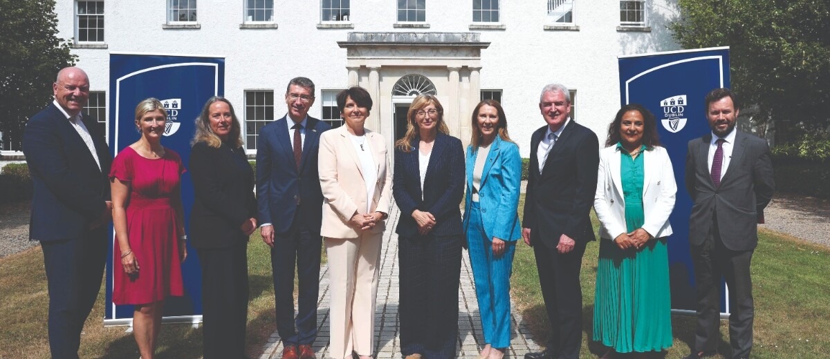 EU Commissioner for Research and Innovation, Ekaterina Zaharieva, visited UCD in July 2026 where she met start-up companies and discussed the upcoming research and innovation framework programme with UCD leadership and researchers. | Photo by Damien Eagers Photography, © European Union, 2026