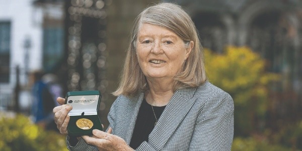 PROFESSOR MARY E. DALY MRIA (BA History and Economics 1969, MA 1971) has been awarded the Royal Irish Academy's highest honour, the Cunningham Medal, in recognition of her outstanding distinction in research and her contribution to advancing the aims of the Academy.