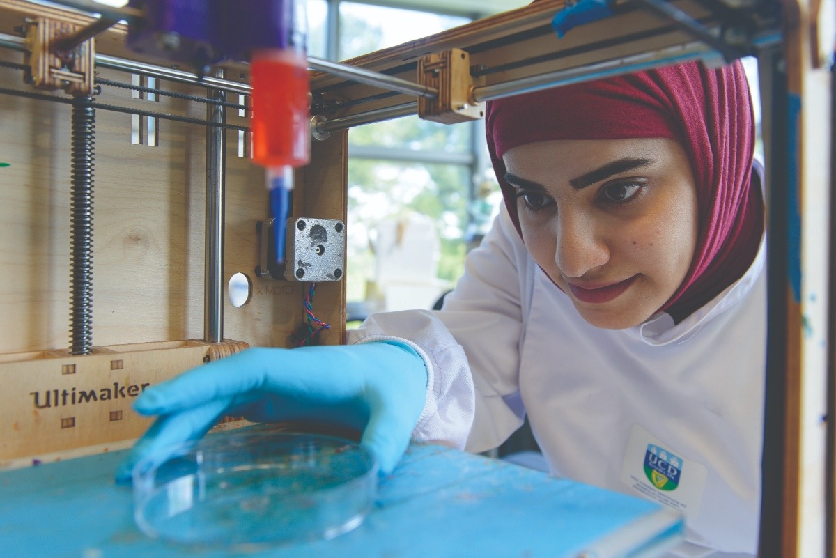 Philanthropic support is essential for UCD’s research programmes.
